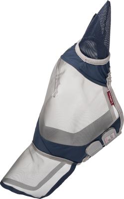 Show full view: LeMieux Armourshield Pro Full Horse Fly Mask, Navy, Medium slide 3 of 9