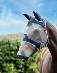 LeMieux Armourshield Pro Full Horse Fly Mask, Navy, Large