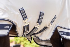 LeMieux Arika Armour-Tek Rug Horse Fly Sheet, Grey, 69-in slide 2 of 7