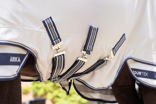 Show full view: LeMieux Arika Armour-Tek Rug Horse Fly Sheet, Grey, 78-in slide 7 of 7