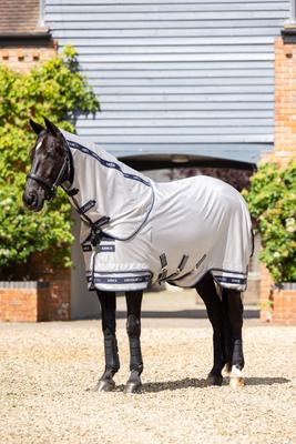Show full view: LeMieux Arika Armour-Tek Rug Horse Fly Sheet, Grey, 78-in slide 5 of 7
