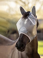 LeMieux Armourshield Pro Half Horse Fly Mask, Grey, Large