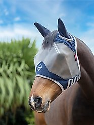 LeMieux Armourshield Pro Half Horse Fly Mask, Navy, X-Small
