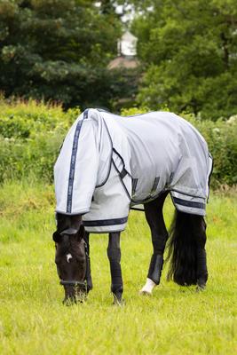 Show full view: LeMieux Kudos AeroGuard Rug Horse Fly Sheet, Silver, 78-in slide 9 of 9