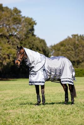Show full view: LeMieux Kudos AeroGuard Rug Horse Fly Sheet, Silver, 78-in slide 6 of 9