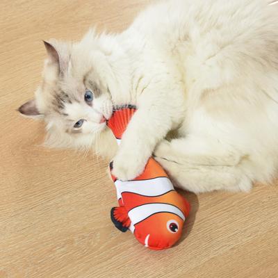 Show full view: EYS Dancing Clownfish Rechargeable Motion-Sensor Cat Toy slide 2 of 8
