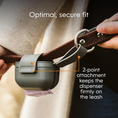 Show full view: Pet Genie On the Go Leash Attachment Dog Poop Bag Dispenser slide 6 of 10