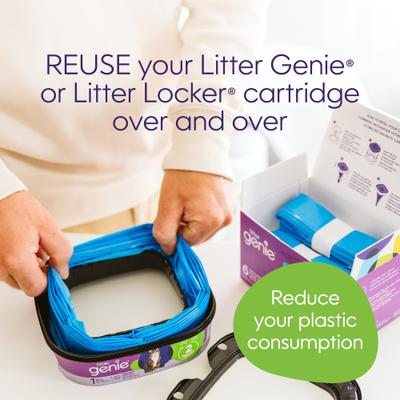 Show full view: Litter Genie Genuine Film Cat Litter Refill Bags, 9 count slide 6 of 10