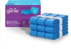 Litter Genie Genuine Film Cat Litter Refill Bags, 9 count