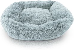 Details Super Lux Calming Dog Bed, Blue, Medium
