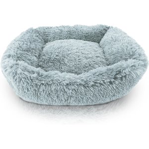 Details Super Lux Calming Dog Bed, Blue, Medium