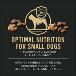 Purina Pro Plan Small Breed Adult Shredded Blend Lamb & Rice Formula Dry Dog Food, 6-lb bag slide 2 of 9