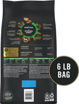 Show full view: Purina Pro Plan Specialized Shredded Blend Beef & Rice Formula High Protein Small Breed Dry Dog Food, 6-lb bag slide 3 of 11