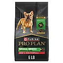 Purina Pro Plan Specialized Shredded Blend Beef & Rice Formula High Protein Small Breed Dry Dog Food, 6-lb bag