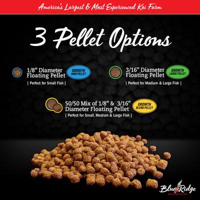 Show full view: Blue Ridge Koi & Goldfish Probiotic Plus Formula Koi & Goldfish Food, 50-lb bag slide 5 of 7