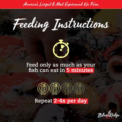 Show full view: Blue Ridge Koi & Goldfish Probiotic Plus Formula Koi & Goldfish Food, 50-lb bag slide 3 of 7