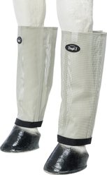 Tough1 Open Top Bug Barrier Horse Fly Boots, Grey, Grey, Horse slide 2 of 2