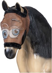 Tough1 Novelty Horse Fly Mask - Mini, Goofy Eyes, Small