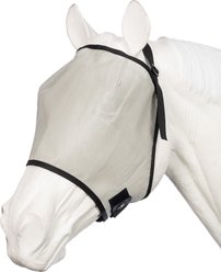 Tough1 Bug Barrier Horse Fly Mask, Grey, Grey, Horse