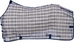 Tough1 Deluxe Mesh Horse Fly Sheet, Navy Blue, 78-in