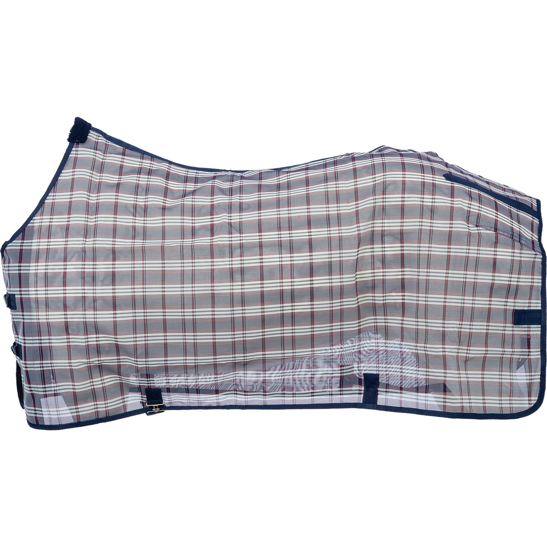 Tough1 Deluxe Mesh Horse Fly Sheet, Navy Blue, 78-in