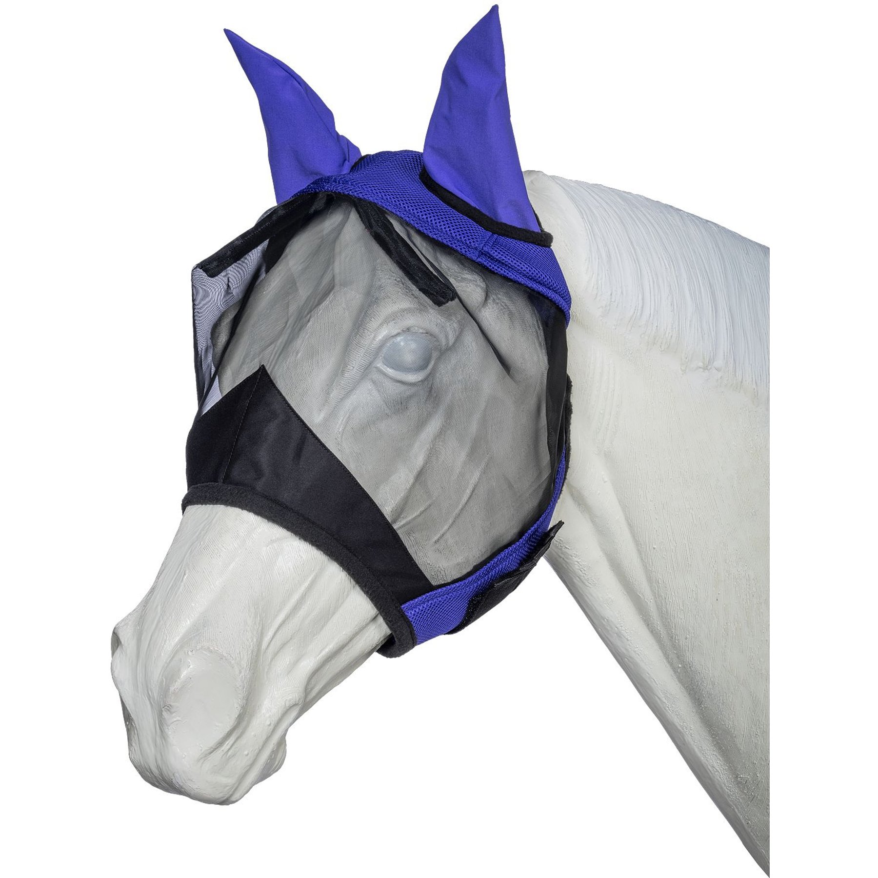 Tough1 Comfort Mesh Horse Fly Mask, Purple