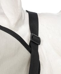 Tough1 Bug Barrier Horse Fly Mask, Grey, Grey, Horse slide 2 of 3