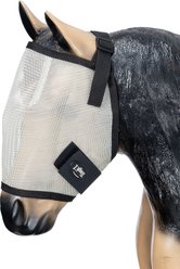 Tough1 Bug Barrier Horse Fly Mask, Grey, Grey, Mini