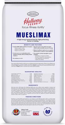 Show full view: Hallway Feeds MuesliMax Horse Feed, 50-lb bag slide 2 of 2