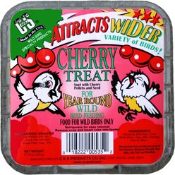 C&S Cherry Treat Bird Food, 11.75-oz bag, case of 12 slide 2 of 8