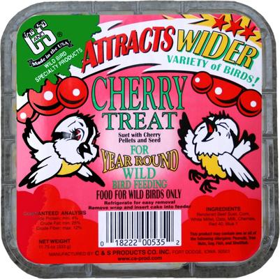 Show full view: C&S Cherry Treat Bird Food, 11.75-oz bag, case of 12 slide 2 of 11