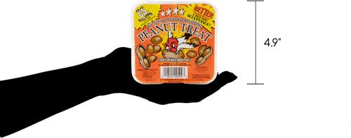 Show full view: C&S Peanut Treat Suet Wild Bird Food, case of 12 slide 5 of 12
