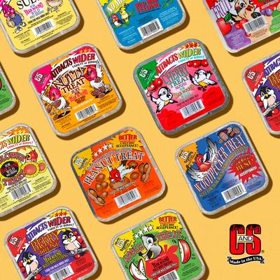 Show full view: C&S Nutty Treat Suet Wild Bird Food, case of 12 slide 7 of 12