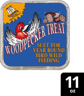 Show full view: C&S Woodpecker Treat Suet Wild Bird Food, case of 12 slide 9 of 12