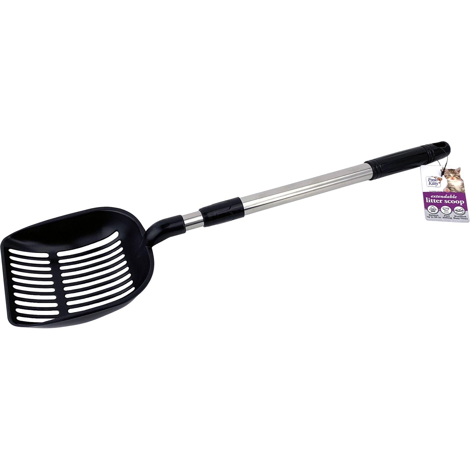 Fresh Kitty Extendable Non-Stick Cat Litter Scoop