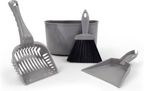 Show full view: Fresh Kitty 4-in-1 Cat Litter Box Organizer Kit slide 2 of 3