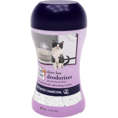 Fresh Kitty Fresh Kitty Fragrance-Free Charcoal Litter Deodorizer, 20-oz canister