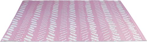 Show full view: Fresh Kitty Dash Foam Cat Litter Mat, Jumbo, Pink slide 2 of 2