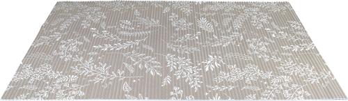 Show full view: Fresh Kitty Floral Foam Cat Litter Mat, Jumbo, Taupe slide 2 of 3