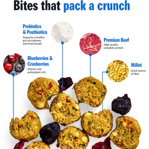 PetPlate FreshBaked Beef Gently Baked & Air-Dried Human-Grade Dog Food, 32-oz box