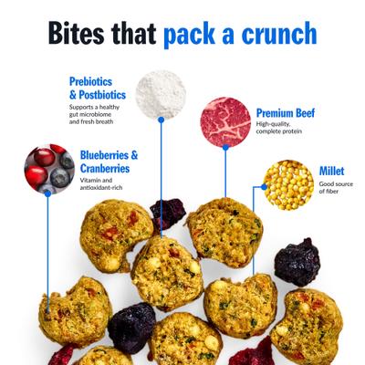 Show full view: PetPlate FreshBaked Beef Gently Baked & Air-Dried Human-Grade Dog Food, 32-oz box slide 6 of 12