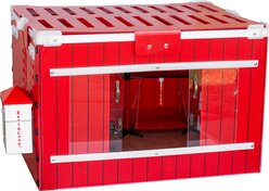 RentACoop Little Red Barn Folding Chick Brooder All-in-One Set, Small