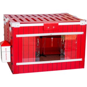 RentACoop Little Red Barn Folding Chick Brooder Set, Small