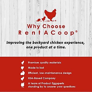 RentACoop Little Red Barn Folding Chick Brooder, Large