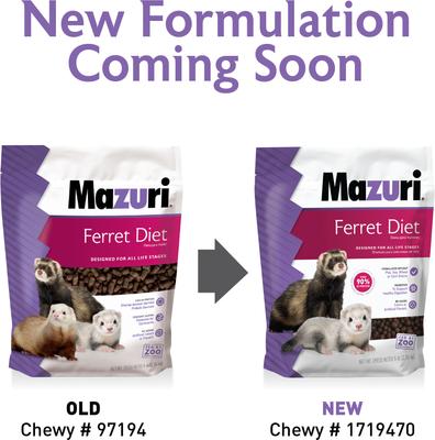 Show full view: Mazuri Ferret Food, 5-lb bag slide 2 of 9