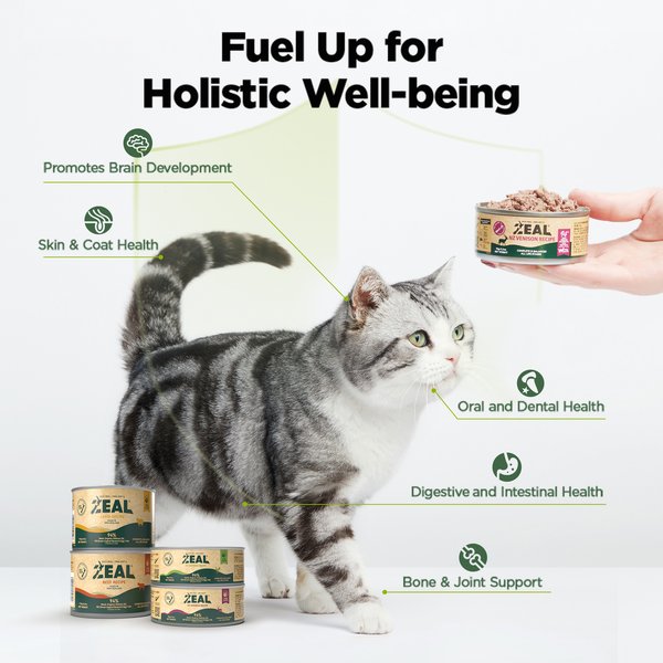 Out of Stock - ZEAL NEW ZEALAND Venison Recipe High Protein Grain-Free ... - High Protein Cat Food Venison And Chicken