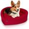 Show in main carousel: Elle Heart-Shaped Orthopedic Dog & Cat Bed, Red slide 1 of 7