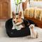 Show in main carousel: Elle Heart-Shaped Orthopedic Dog & Cat Bed, Black slide 4 of 7