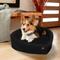 Show in main carousel: Elle Heart-Shaped Orthopedic Dog & Cat Bed, Black slide 2 of 7