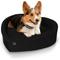 Show in main carousel: Elle Heart-Shaped Orthopedic Dog & Cat Bed, Black slide 1 of 7